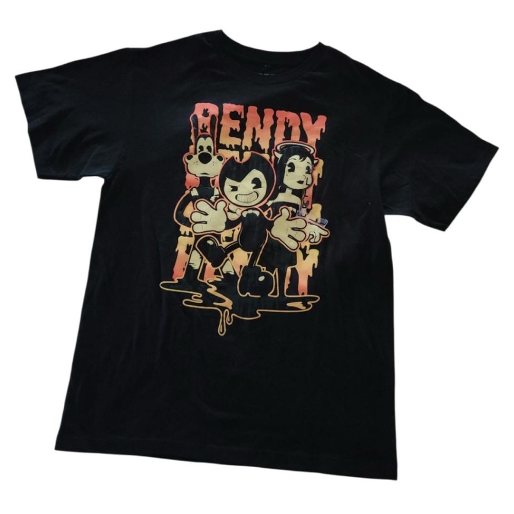 Bendy Ink Machine Graphic T-Shirt Boys Medium